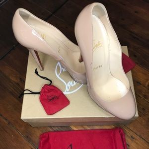 Bianca Louboutin Nude Pumps